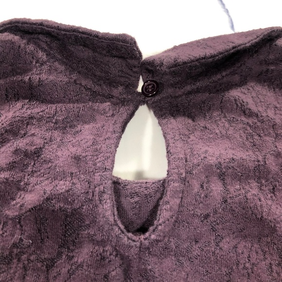 Topshop Purple Lace Peter Pan Collar Tank Top - Picture 3 of 8